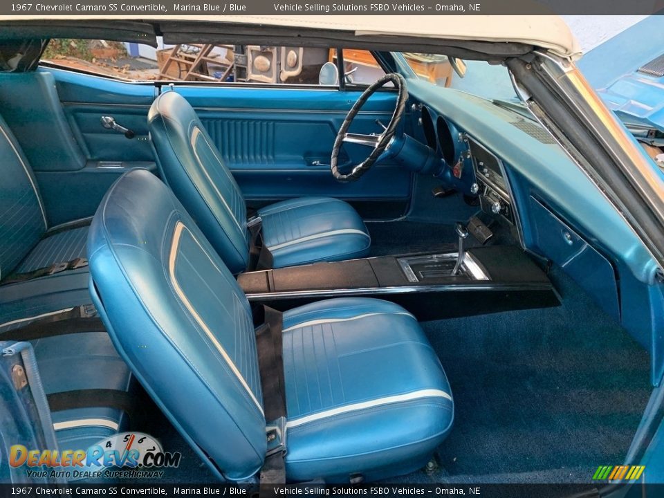 Front Seat of 1967 Chevrolet Camaro SS Convertible Photo #6