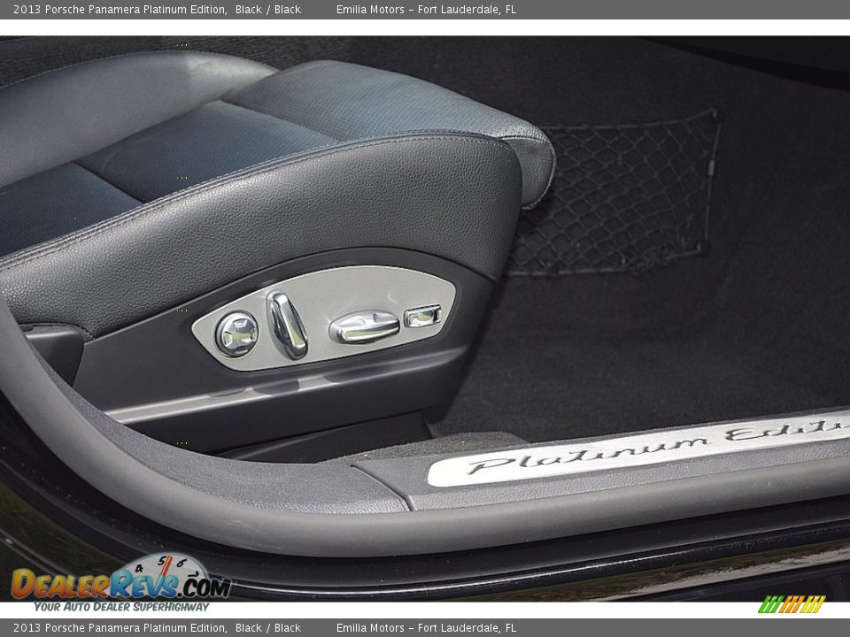 2013 Porsche Panamera Platinum Edition Black / Black Photo #21
