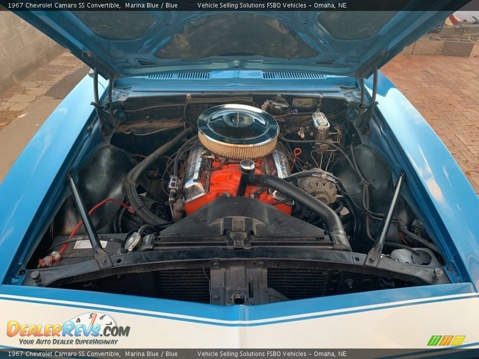 1967 Chevrolet Camaro SS Convertible 350 cid Turbo-Fire V8 Engine Photo #13