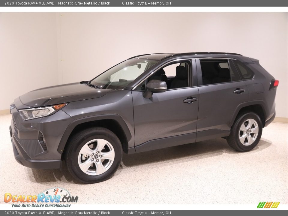 2020 Toyota RAV4 XLE AWD Magnetic Gray Metallic / Black Photo #3