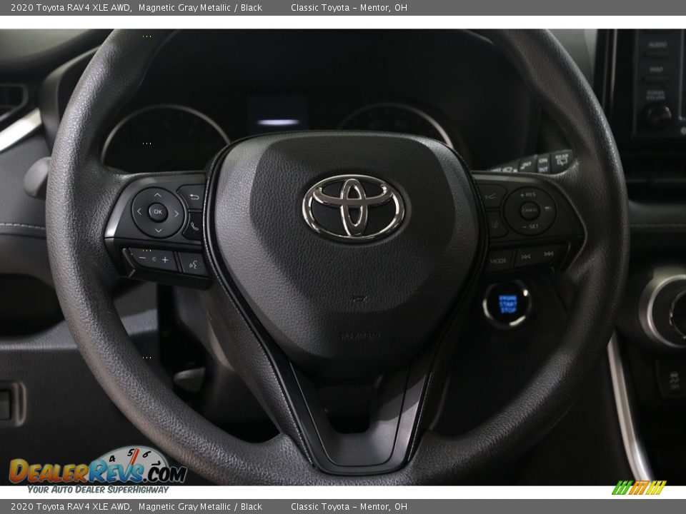 2020 Toyota RAV4 XLE AWD Magnetic Gray Metallic / Black Photo #7