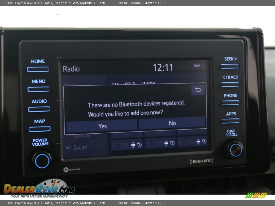 2020 Toyota RAV4 XLE AWD Magnetic Gray Metallic / Black Photo #12