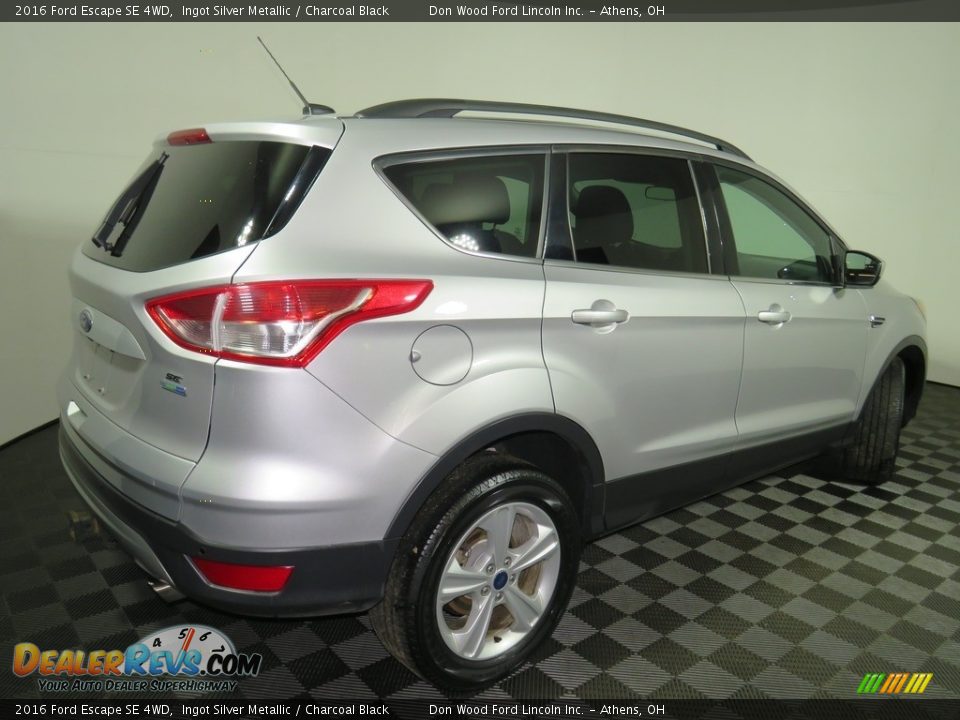 2016 Ford Escape SE 4WD Ingot Silver Metallic / Charcoal Black Photo #15