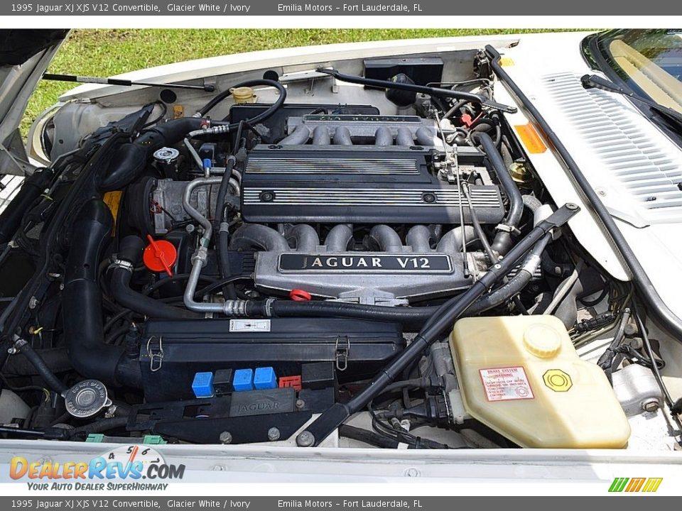 1995 Jaguar XJ XJS V12 Convertible 6.0 Liter SOHC 24-Valve V12 Engine Photo #18