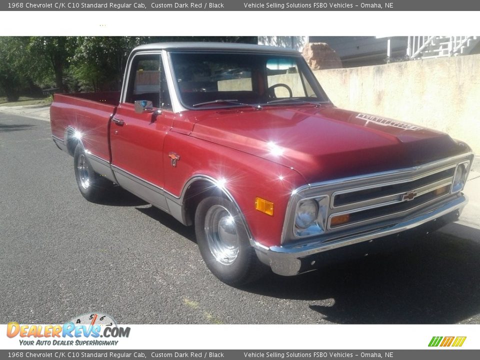 Front 3/4 View of 1968 Chevrolet C/K C10 Standard Regular Cab Photo #7