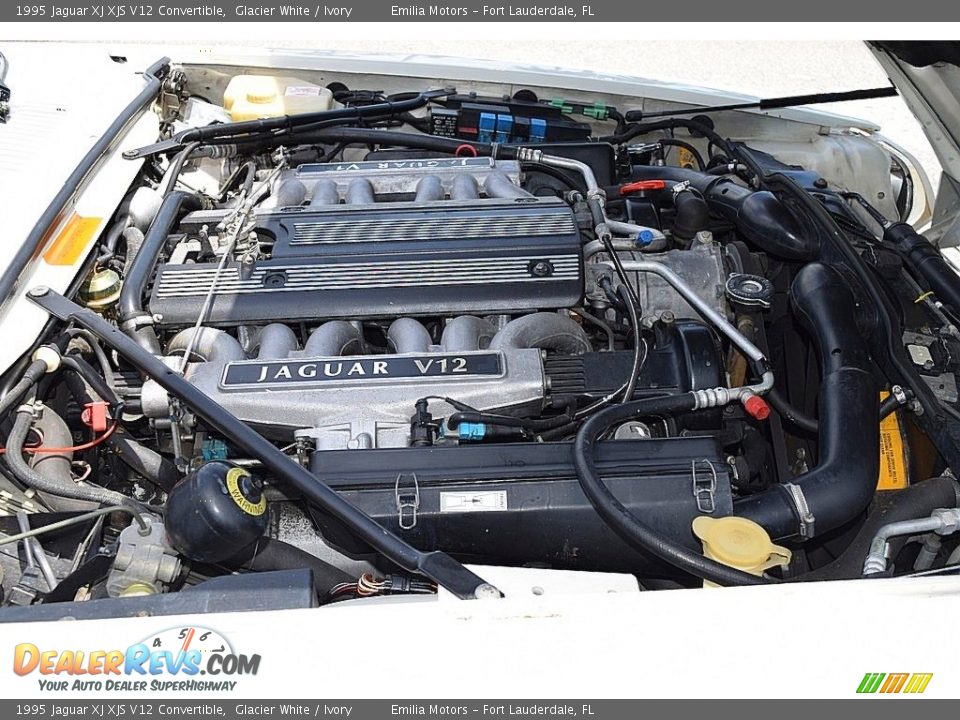 1995 Jaguar XJ XJS V12 Convertible 6.0 Liter SOHC 24-Valve V12 Engine Photo #19