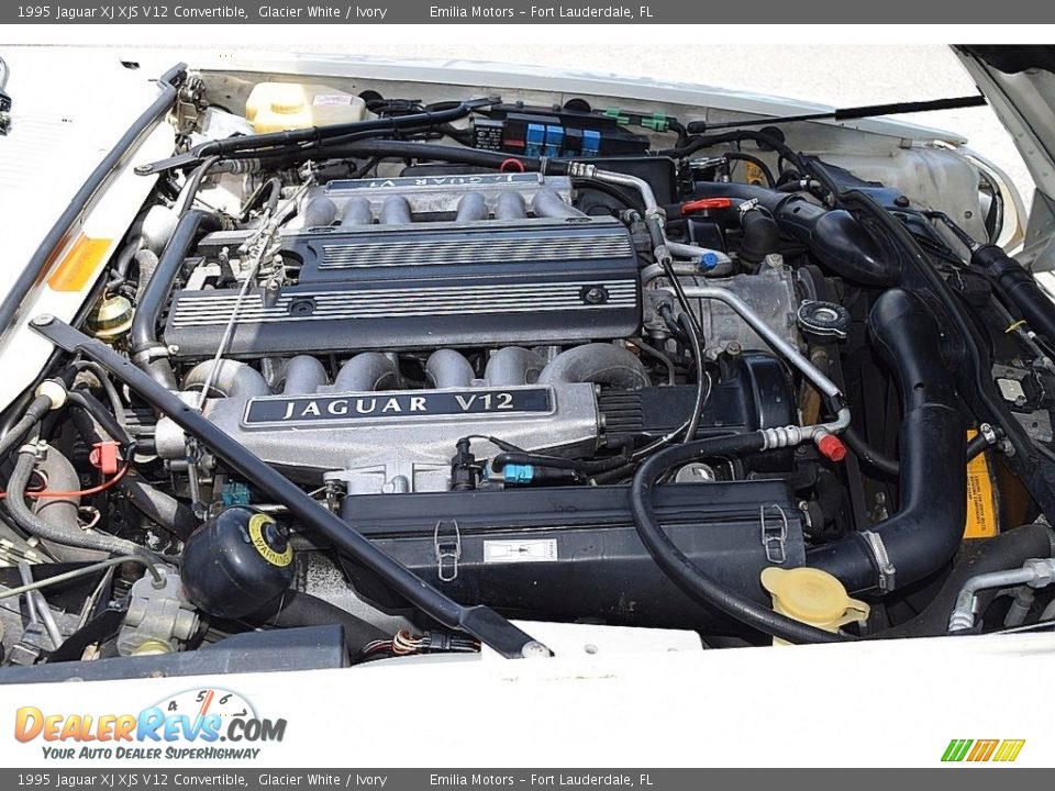 1995 Jaguar XJ XJS V12 Convertible 6.0 Liter SOHC 24-Valve V12 Engine Photo #19