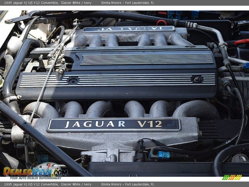 1995 Jaguar XJ XJS V12 Convertible 6.0 Liter SOHC 24-Valve V12 Engine Photo #20