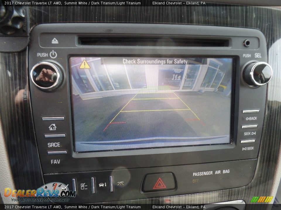 2017 Chevrolet Traverse LT AWD Summit White / Dark Titanium/Light Titanium Photo #27