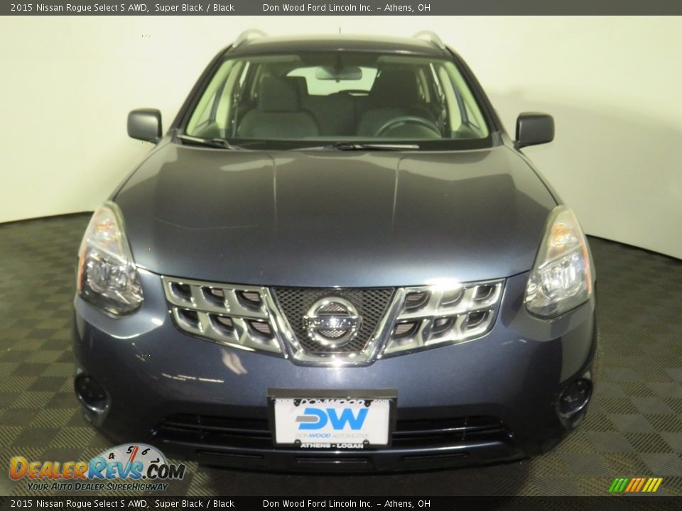 2015 Nissan Rogue Select S AWD Super Black / Black Photo #4