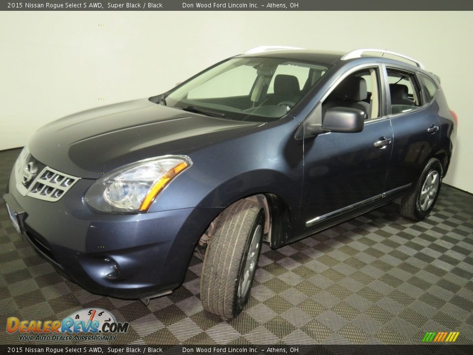 2015 Nissan Rogue Select S AWD Super Black / Black Photo #7
