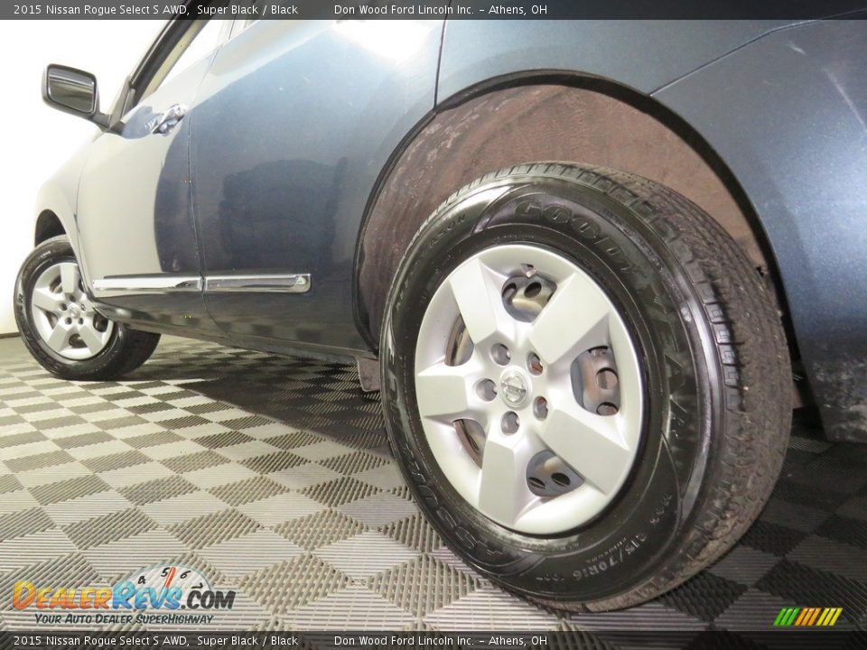 2015 Nissan Rogue Select S AWD Super Black / Black Photo #10