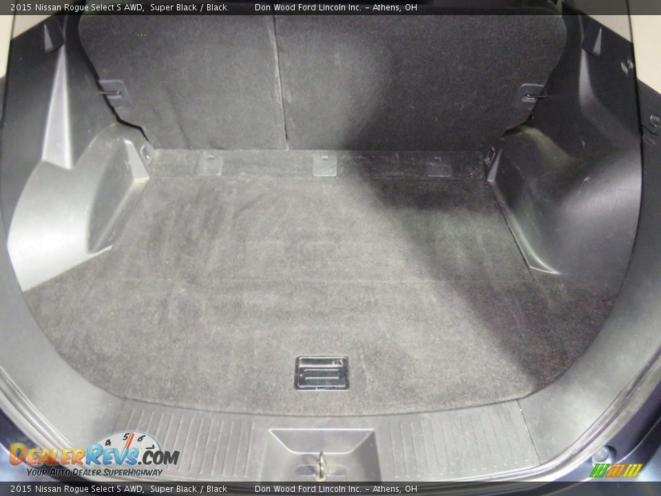 2015 Nissan Rogue Select S AWD Super Black / Black Photo #13