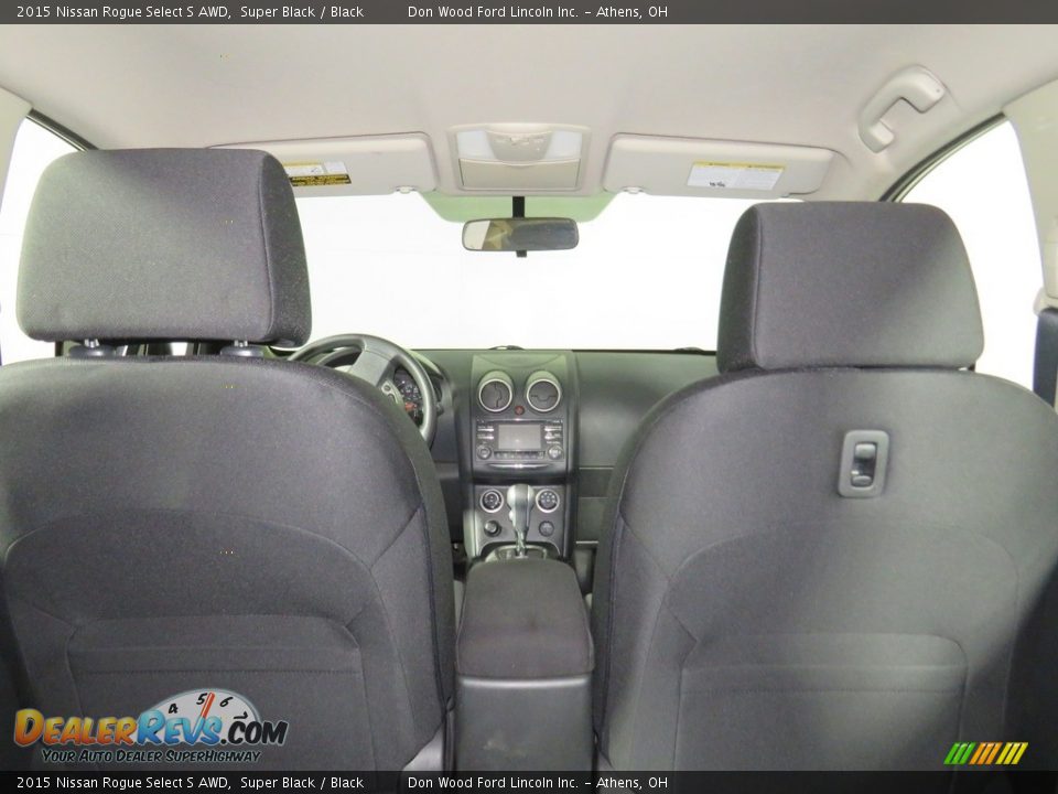 2015 Nissan Rogue Select S AWD Super Black / Black Photo #14