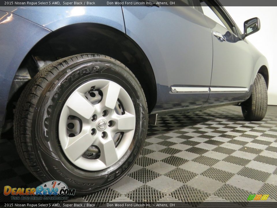 2015 Nissan Rogue Select S AWD Super Black / Black Photo #16