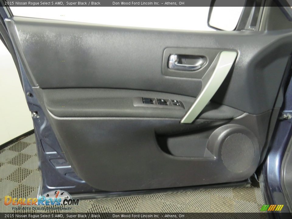 2015 Nissan Rogue Select S AWD Super Black / Black Photo #19