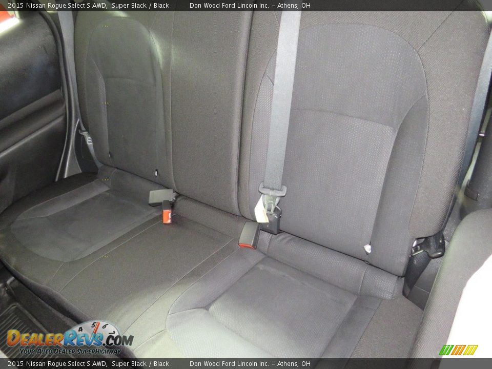 2015 Nissan Rogue Select S AWD Super Black / Black Photo #21