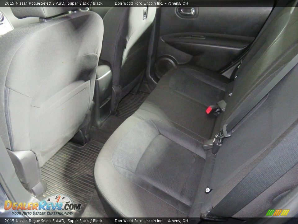 2015 Nissan Rogue Select S AWD Super Black / Black Photo #23