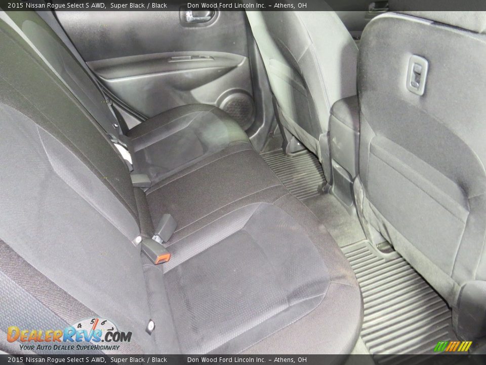 2015 Nissan Rogue Select S AWD Super Black / Black Photo #25