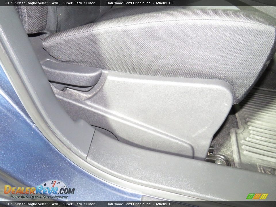 2015 Nissan Rogue Select S AWD Super Black / Black Photo #27