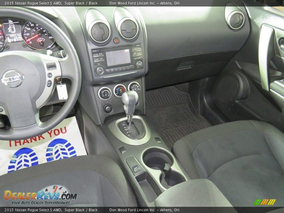 2015 Nissan Rogue Select S AWD Super Black / Black Photo #32