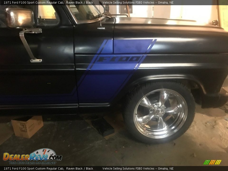 Custom Wheels of 1971 Ford F100 Sport Custom Regular Cab Photo #6