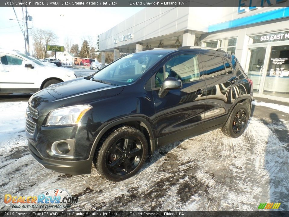 2016 Chevrolet Trax LTZ AWD Black Granite Metallic / Jet Black Photo #1