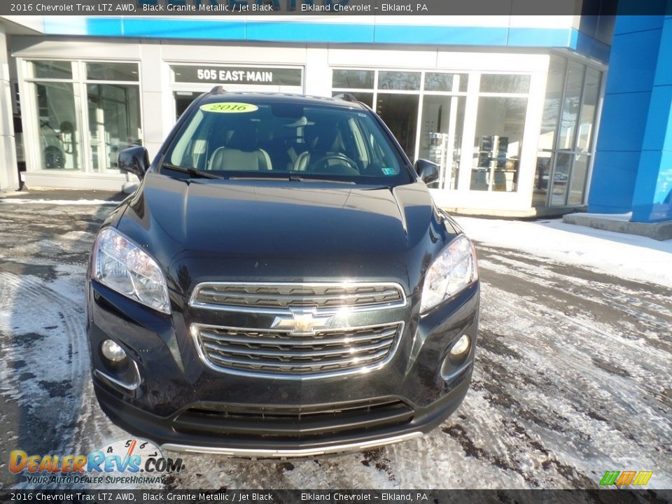 2016 Chevrolet Trax LTZ AWD Black Granite Metallic / Jet Black Photo #3