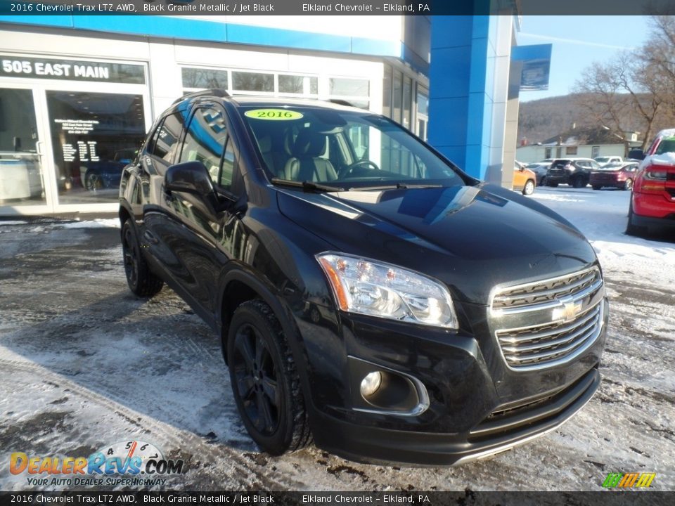 2016 Chevrolet Trax LTZ AWD Black Granite Metallic / Jet Black Photo #4