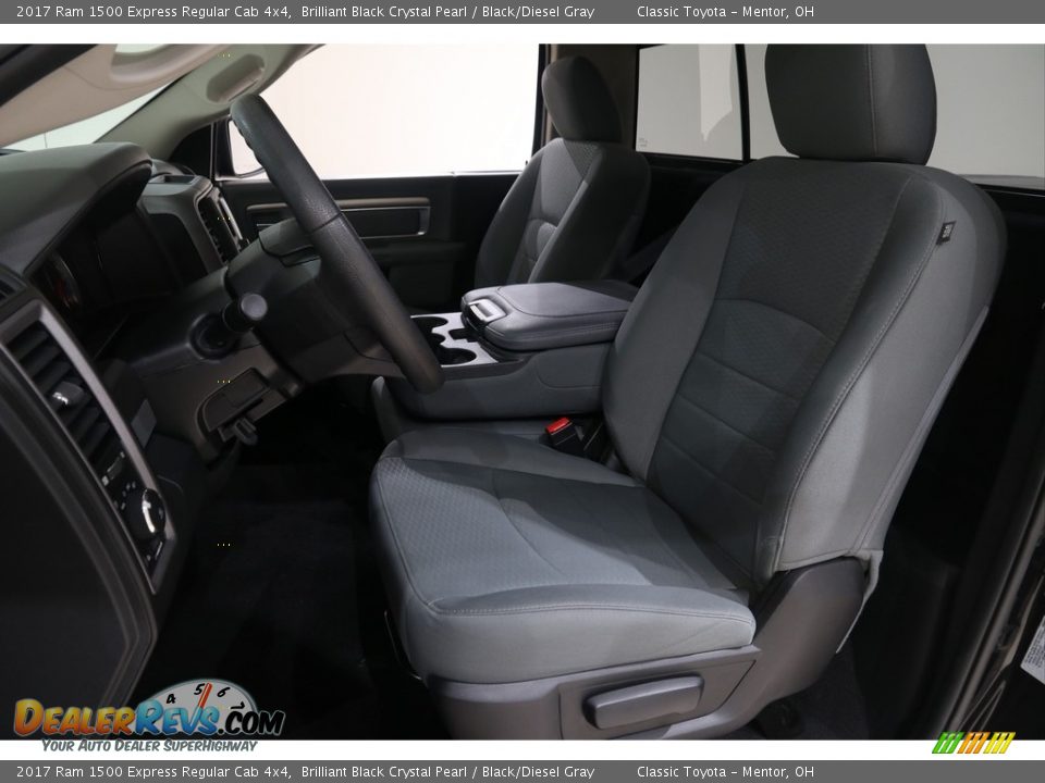 Front Seat of 2017 Ram 1500 Express Regular Cab 4x4 Photo #5