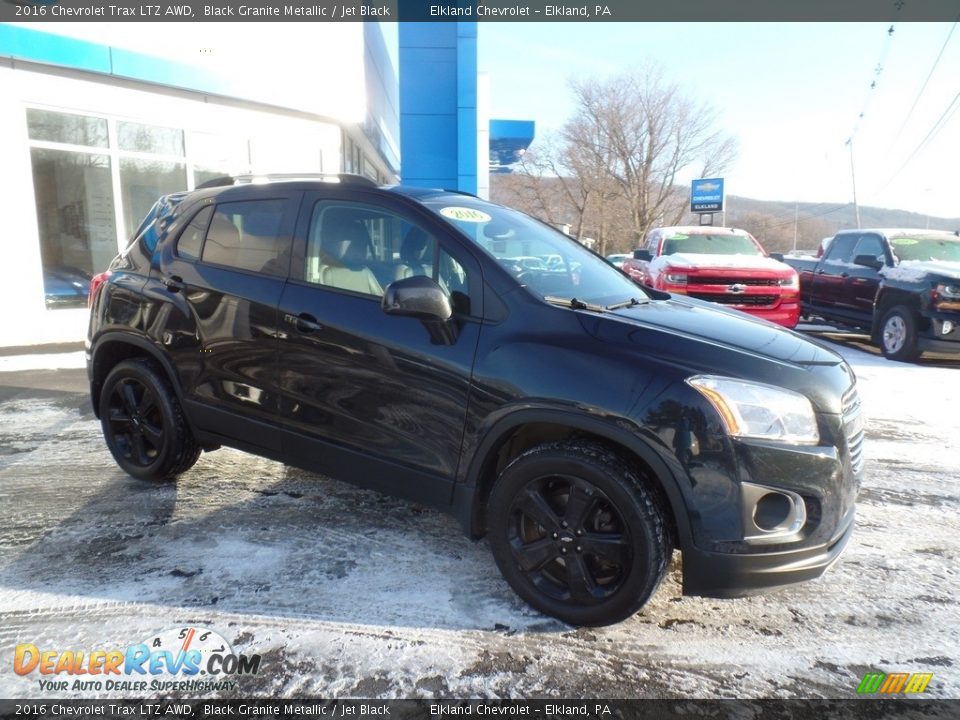 2016 Chevrolet Trax LTZ AWD Black Granite Metallic / Jet Black Photo #5