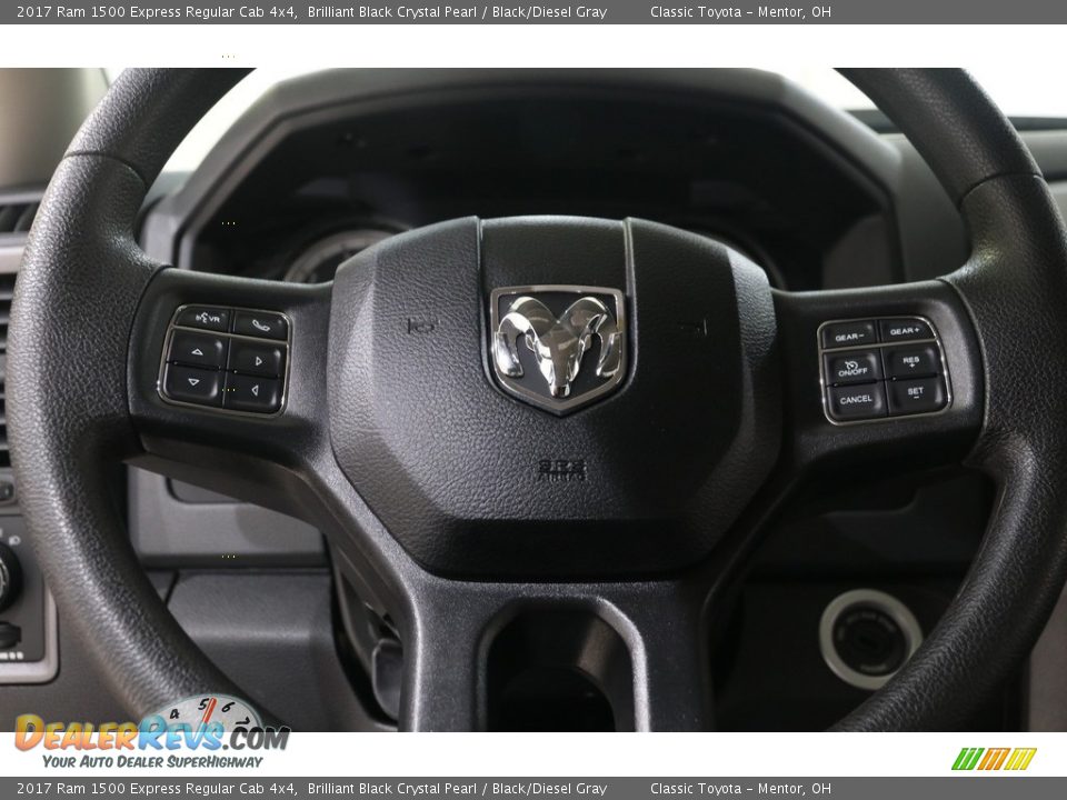 2017 Ram 1500 Express Regular Cab 4x4 Steering Wheel Photo #7