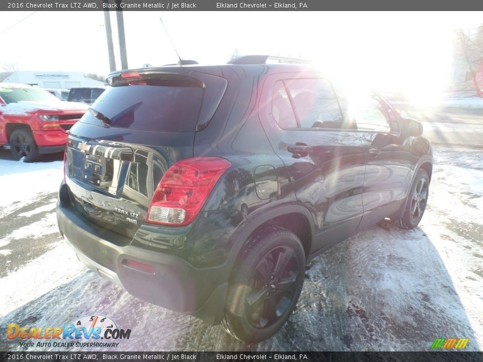 2016 Chevrolet Trax LTZ AWD Black Granite Metallic / Jet Black Photo #7