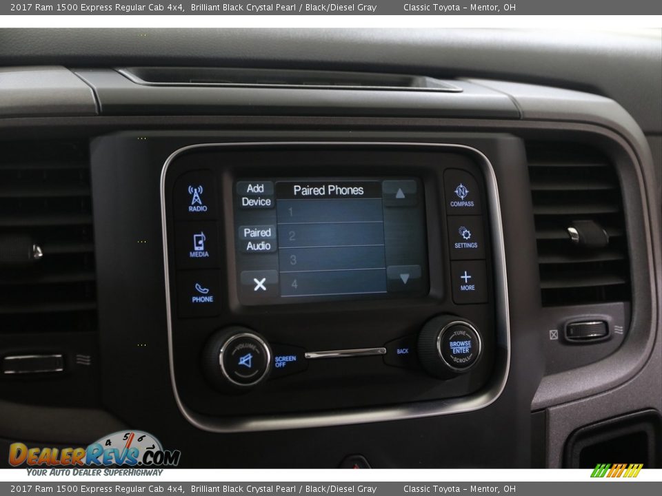 Controls of 2017 Ram 1500 Express Regular Cab 4x4 Photo #10