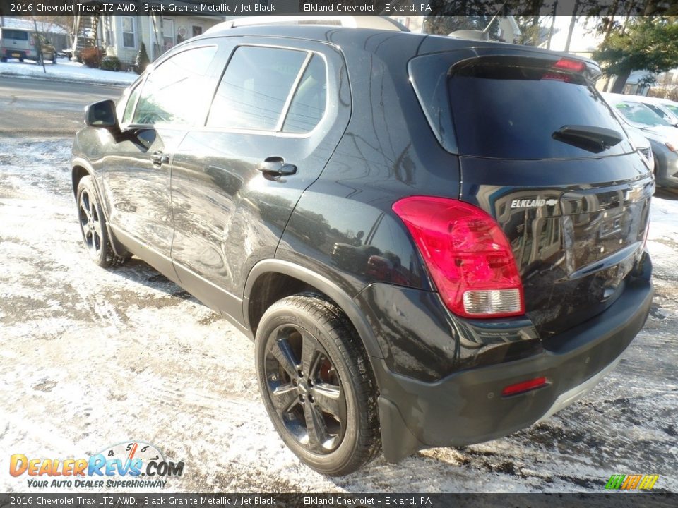 2016 Chevrolet Trax LTZ AWD Black Granite Metallic / Jet Black Photo #9