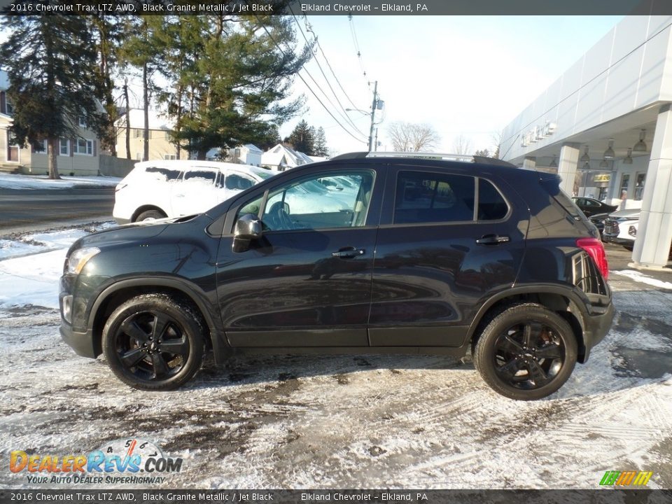 2016 Chevrolet Trax LTZ AWD Black Granite Metallic / Jet Black Photo #10