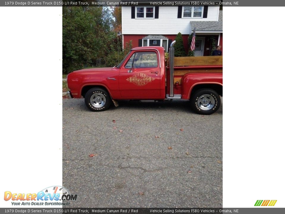 Medium Canyon Red 1979 Dodge D Series Truck D150 Li'l Red Truck Photo #1