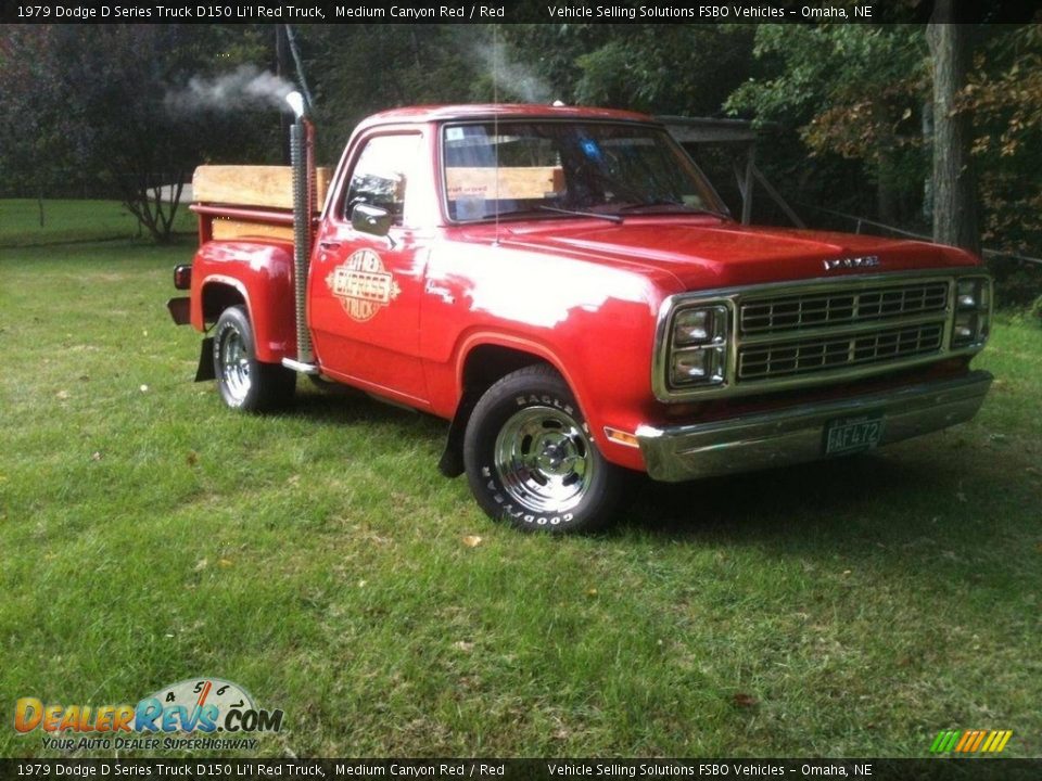 Medium Canyon Red 1979 Dodge D Series Truck D150 Li'l Red Truck Photo #2