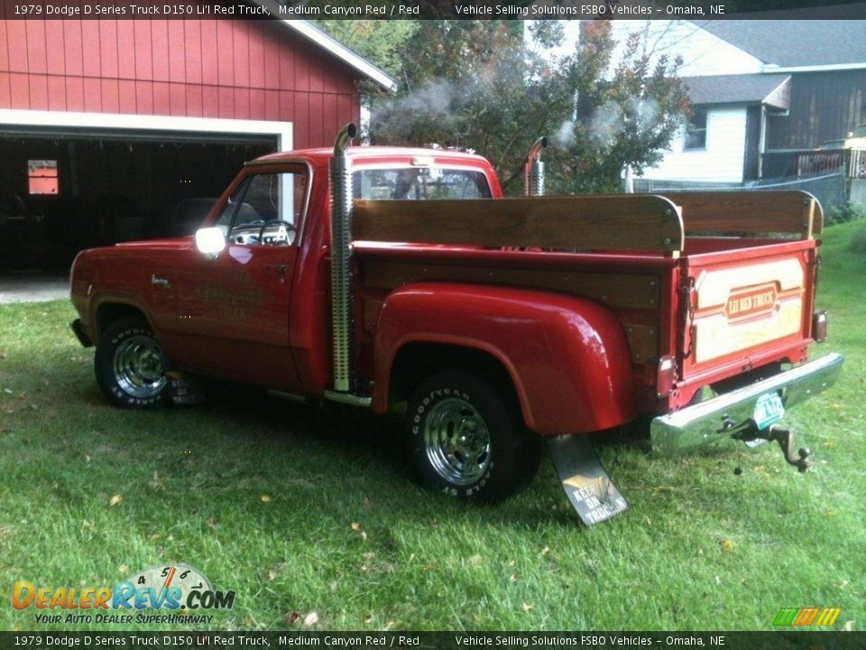 Medium Canyon Red 1979 Dodge D Series Truck D150 Li'l Red Truck Photo #3