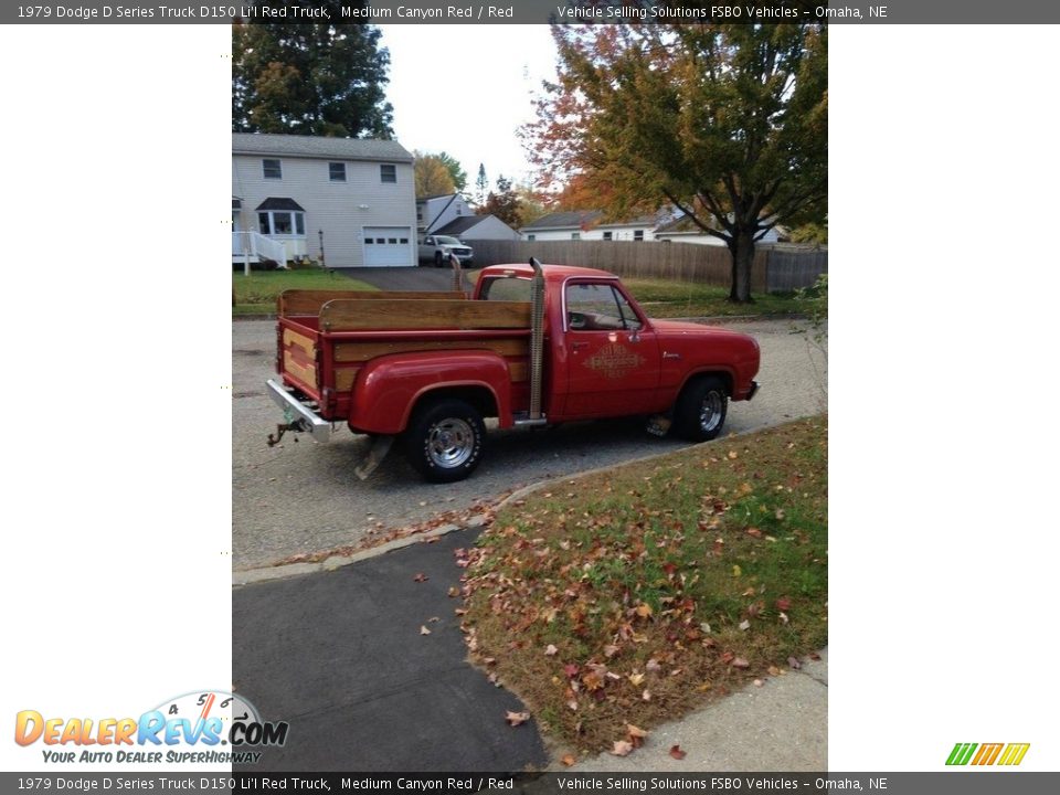 Medium Canyon Red 1979 Dodge D Series Truck D150 Li'l Red Truck Photo #7