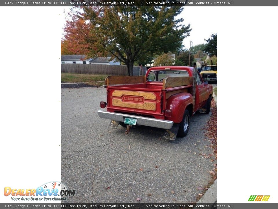 Medium Canyon Red 1979 Dodge D Series Truck D150 Li'l Red Truck Photo #8