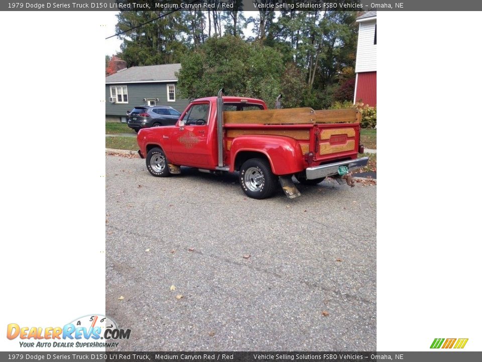 Medium Canyon Red 1979 Dodge D Series Truck D150 Li'l Red Truck Photo #9