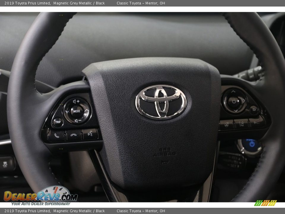 2019 Toyota Prius Limited Magnetic Grey Metallic / Black Photo #6