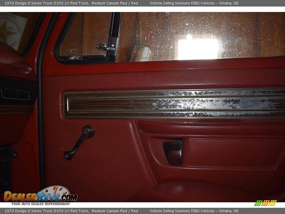 Door Panel of 1979 Dodge D Series Truck D150 Li'l Red Truck Photo #15