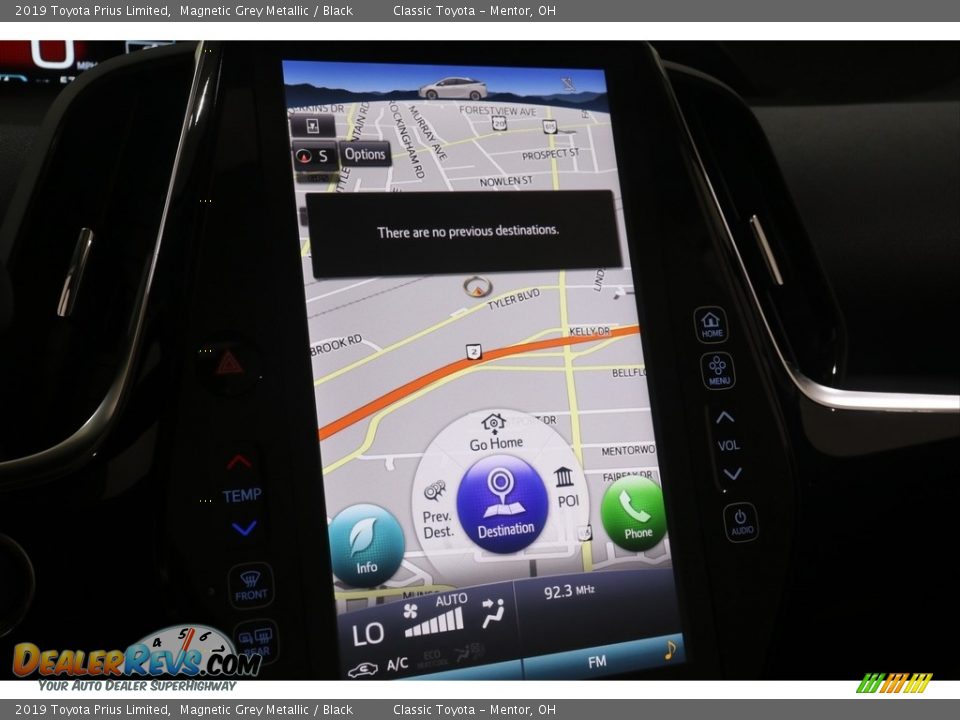 2019 Toyota Prius Limited Magnetic Grey Metallic / Black Photo #10