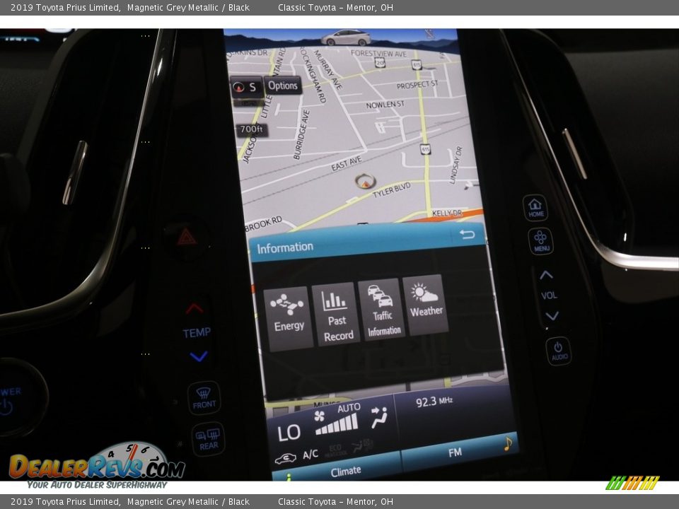2019 Toyota Prius Limited Magnetic Grey Metallic / Black Photo #11