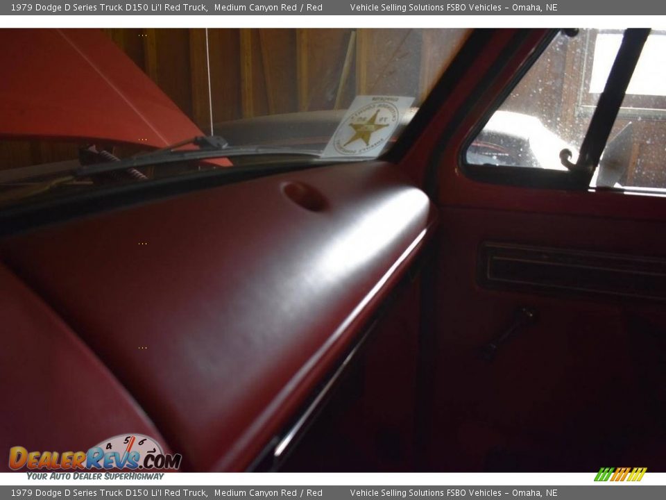 Dashboard of 1979 Dodge D Series Truck D150 Li'l Red Truck Photo #18