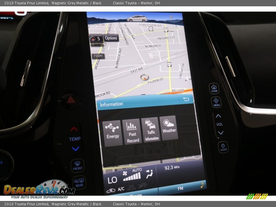 2019 Toyota Prius Limited Magnetic Grey Metallic / Black Photo #12