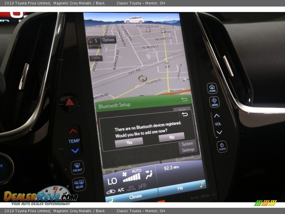 2019 Toyota Prius Limited Magnetic Grey Metallic / Black Photo #13