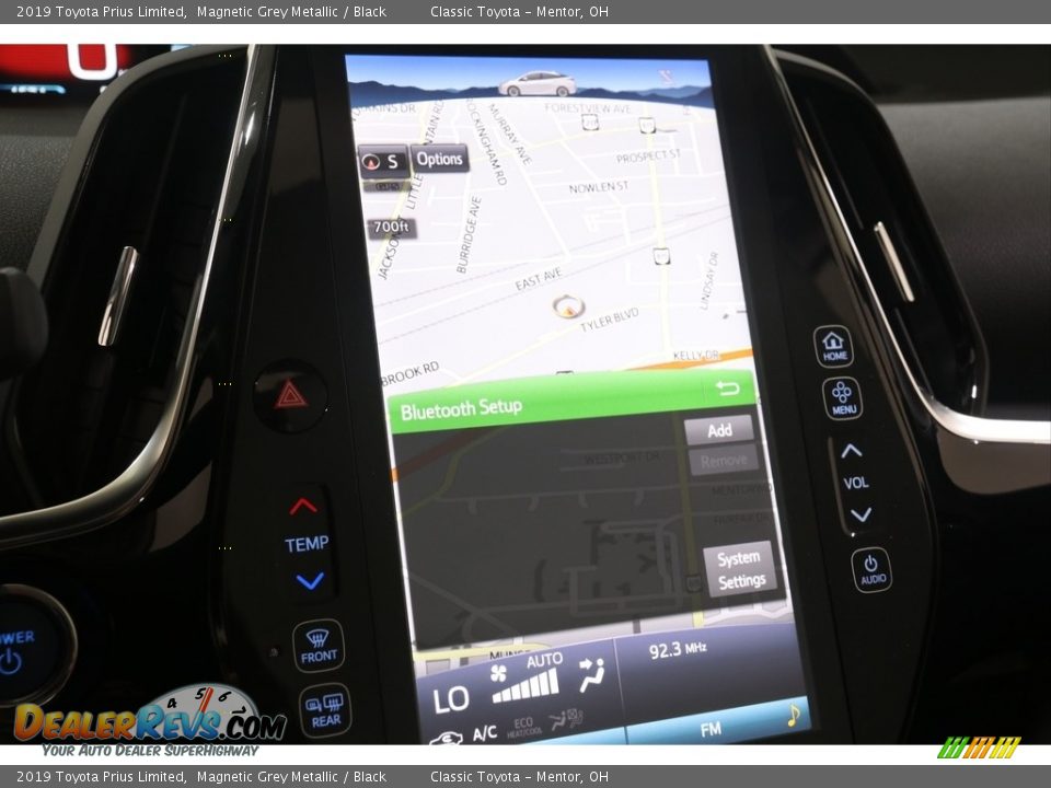 2019 Toyota Prius Limited Magnetic Grey Metallic / Black Photo #14